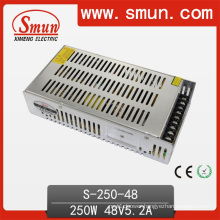 48VDC 5.2A 250W Single Output Switched Mode Power Supply